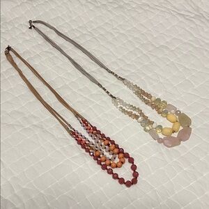 LOFT Beaded Necklace Bundle